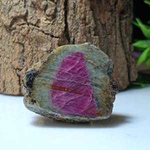 NATURAL RAW MATERIAL Ruby Zoisite Healing Rough 163 Ct Gemstone Ruby High Quality Untreated Ruby Zoisite Rough Loose Gemstone Ruby 36x29x16