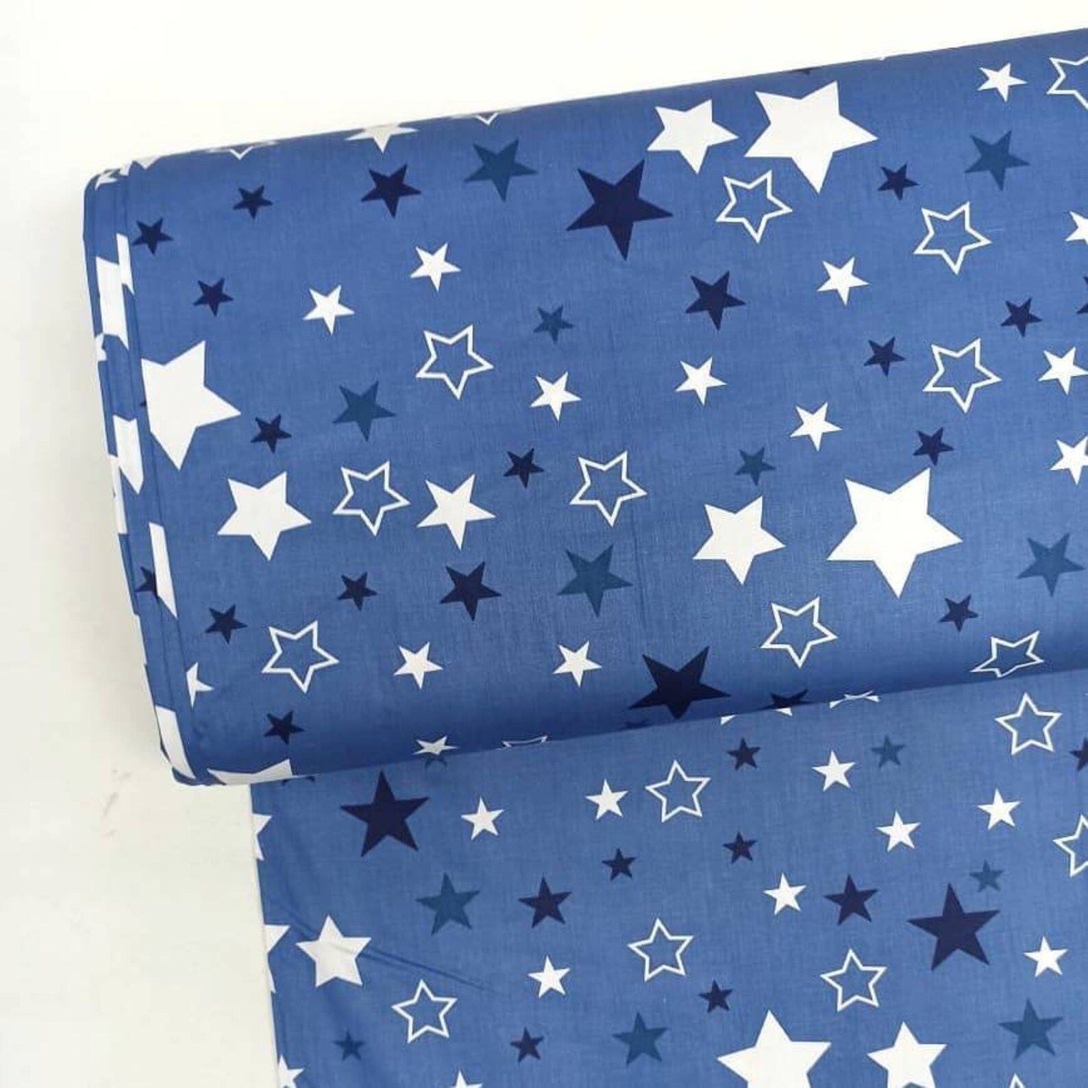Star fabric star textile by the yard fabric for girl / boy kid Etsy