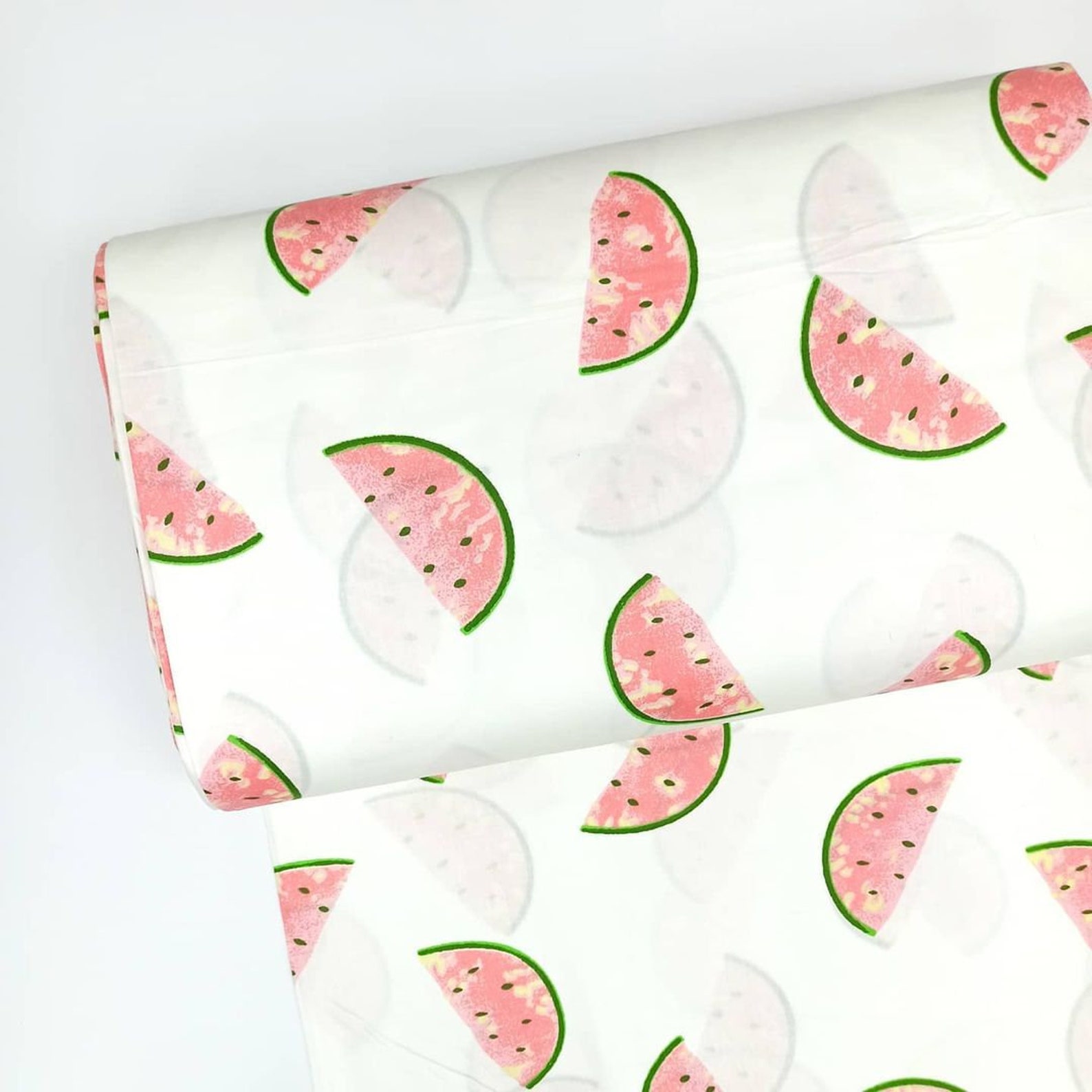 Watermelon fabric cotton fabric by the yard kid fabric for Etsy