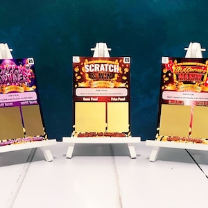 Custom Scratchcard, Scratch to Reveal Gift, Personalised Surprise Trip ...