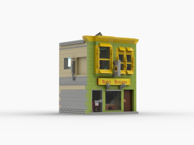 Bob s Burgers PDF Instructions for Brick Building MOC Etsy
