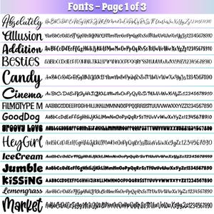 Holographic Name, Custom Vinyl Decal - For Tumbler, Laptop, Water Bottle | Glitter, Opal, Metallic image 5