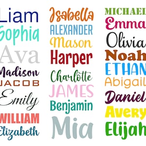 Vinyl decal custom name stickers, yeti decal, car decal, personalized gifts for men, make your own personalized gifts for her, name decals