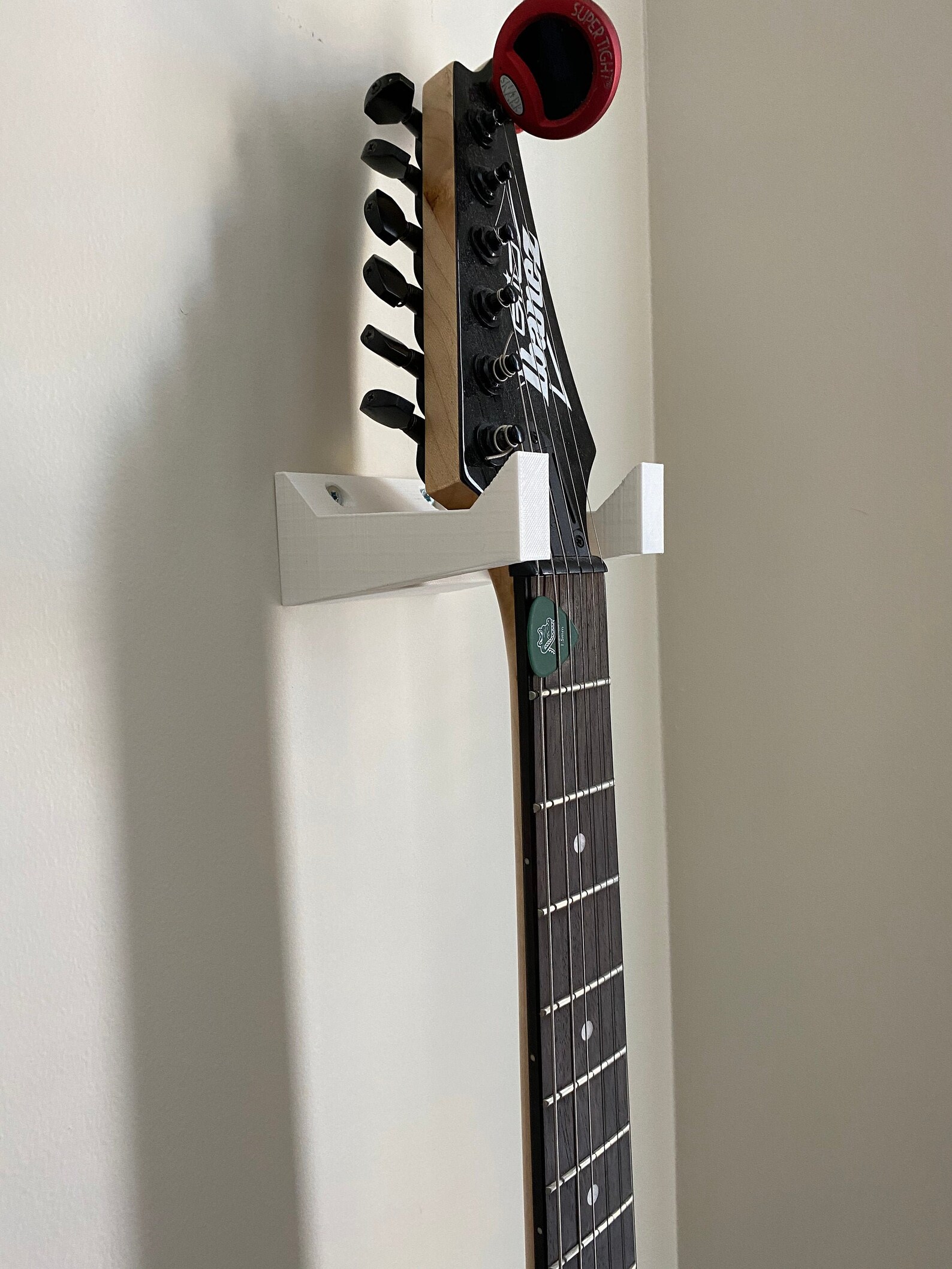Wall mounted guitar holder Etsy