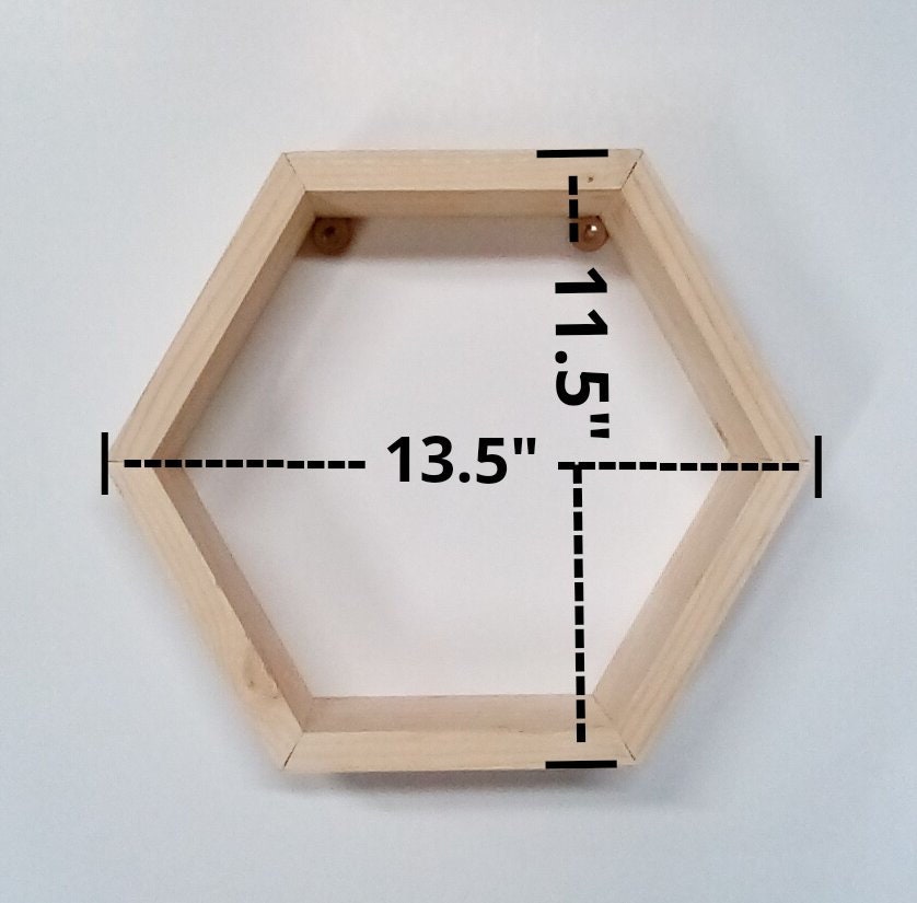 Hexagon Shelves Etsy UK