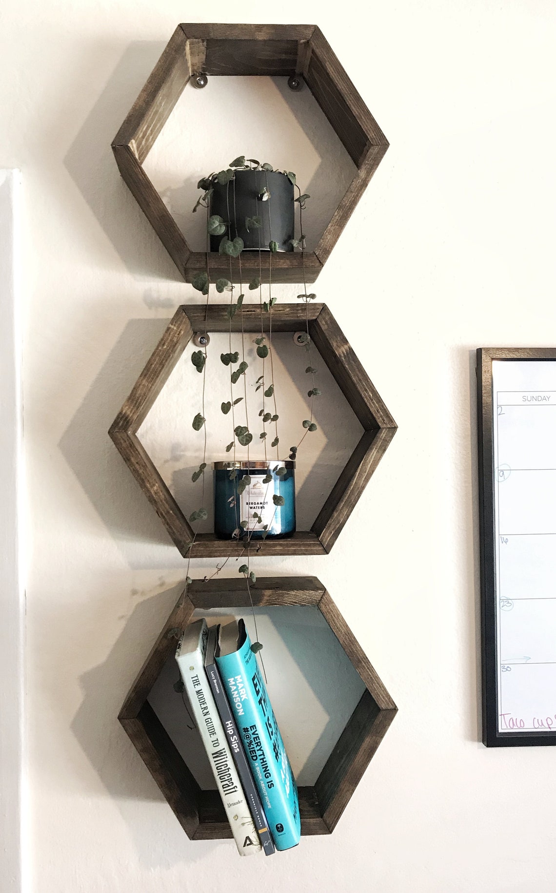 Hexagon Shelves Etsy UK