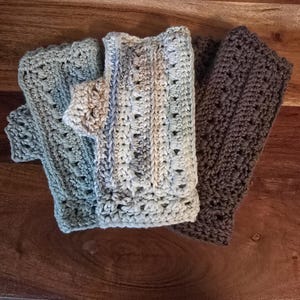 Crocheted Fingerless Gloves