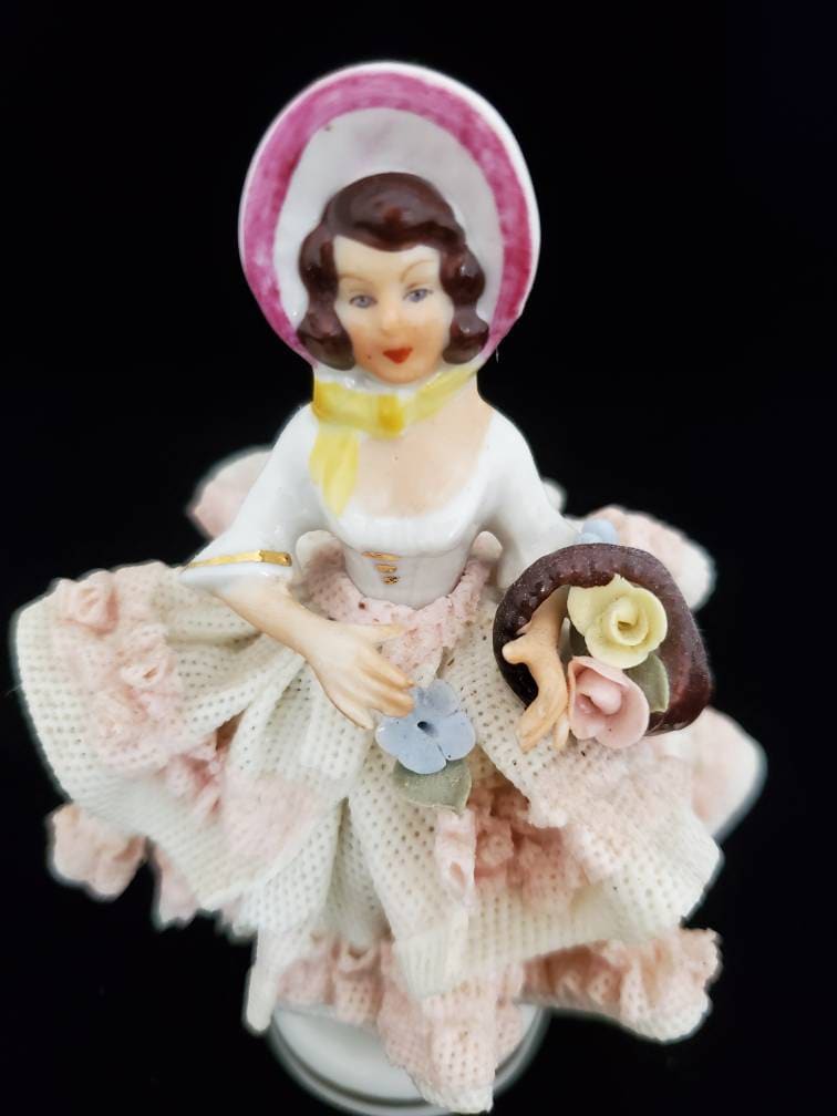 Dresden lace doll - Etsy 日本