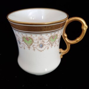 Antique Limoge D & C France Coffee Cup, set of 5