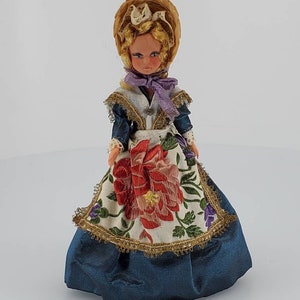 RARE 1950&#39;s France Collectible Doll Dressed in Costume