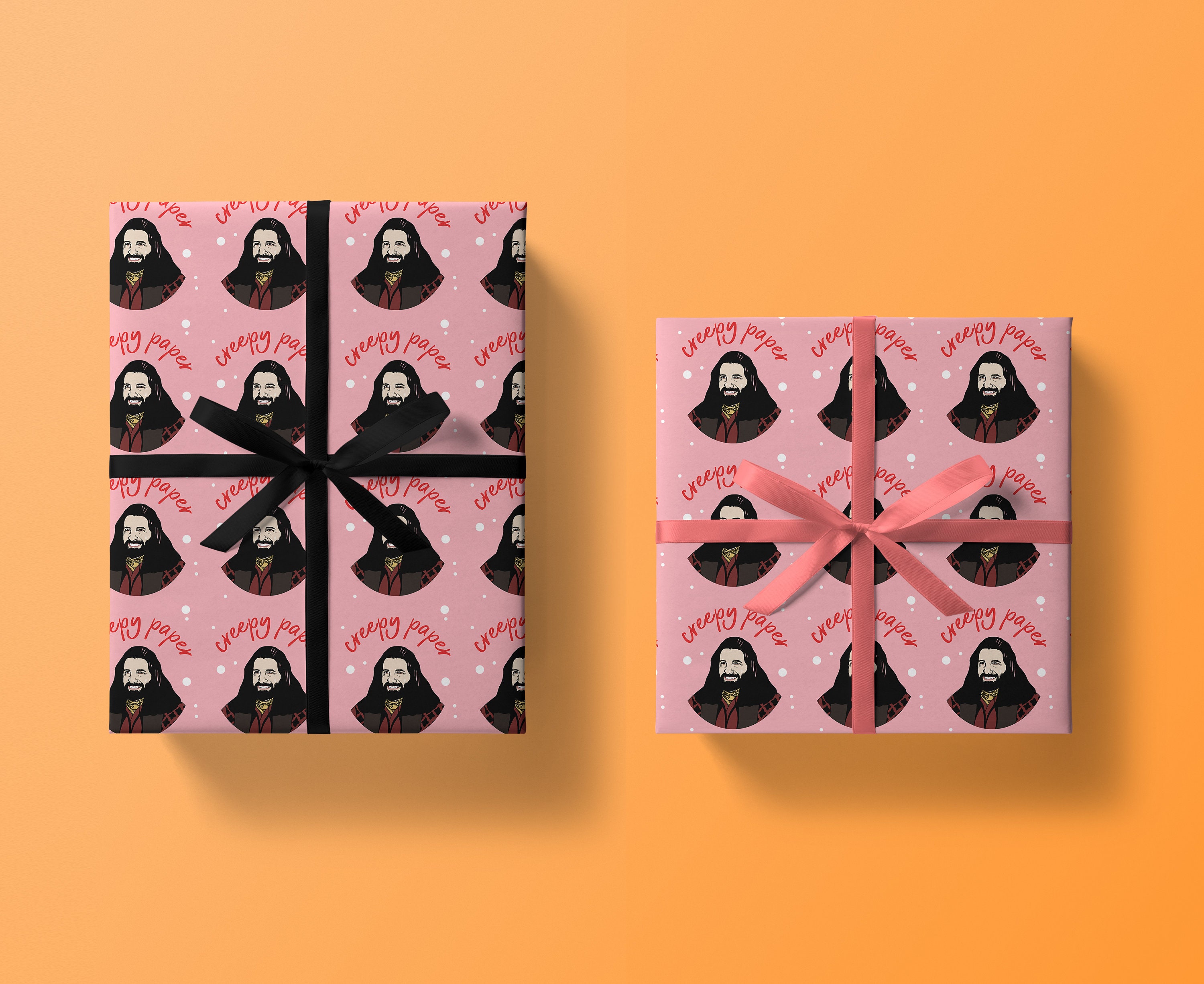 Nandor Wrapping Paper What We Do in the Shadows Fan Art Gift Etsy