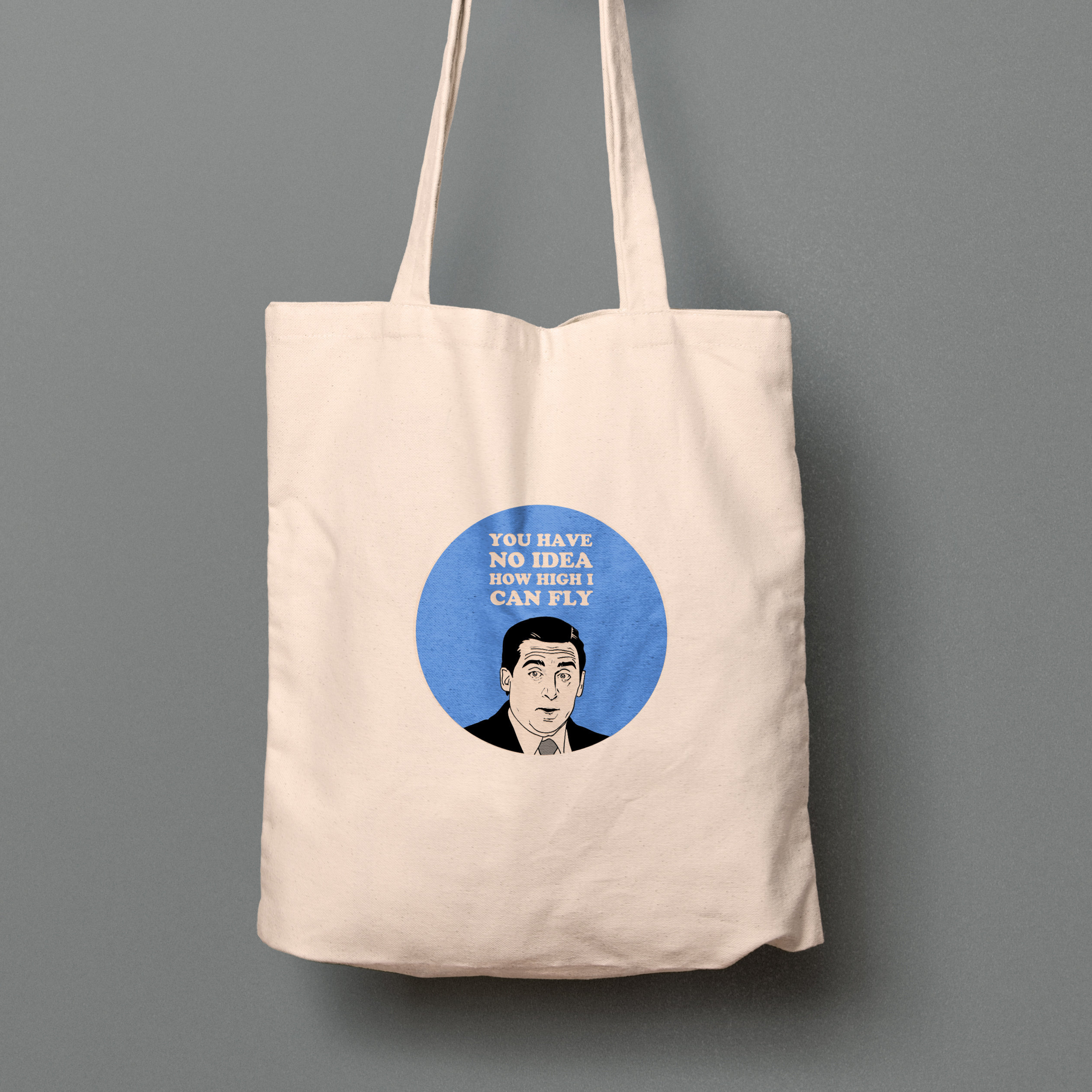 The Office US Michael Tote Bag Eco Friendly Canvas Printed Etsy