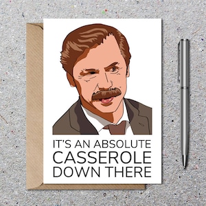 Carte d'anniversaire Taskmaster, Carte de voeux Mike Wozniak, Carte vierge amusante, Cartes de félicitations, Cartes d'invitation d'anniversaire, Respectueux de l'environnement