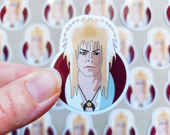Labyrinth Jareth Vinyl Sticker, Cute Laptop Stickers, Vinyl Decal, Vinyl Stickers, Car Stickers, Laptop Sticker, Labyrinth Film Fan Art,