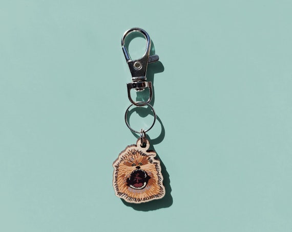 The Dark Crystal Fizzgig Keyring, Fizzgig Keychain, 80's