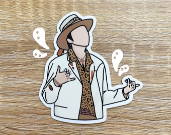 Yoongi That That Die Cut Sticker | Matte, Waterproof Matte, Laptop Sticker
