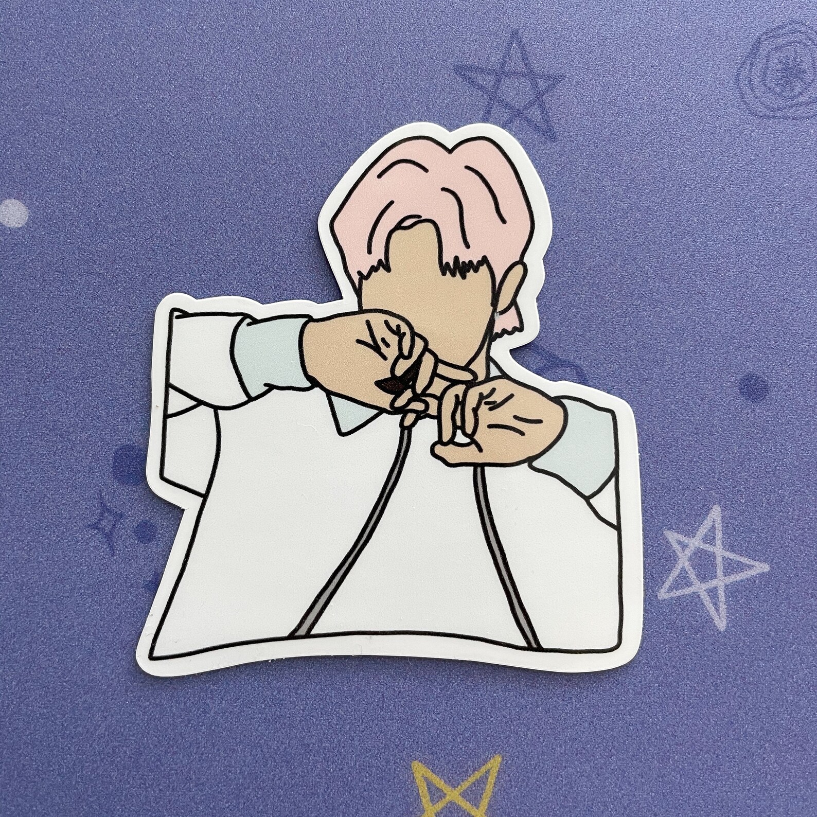 bts butter die cut stickers matte waterproof laptop etsy