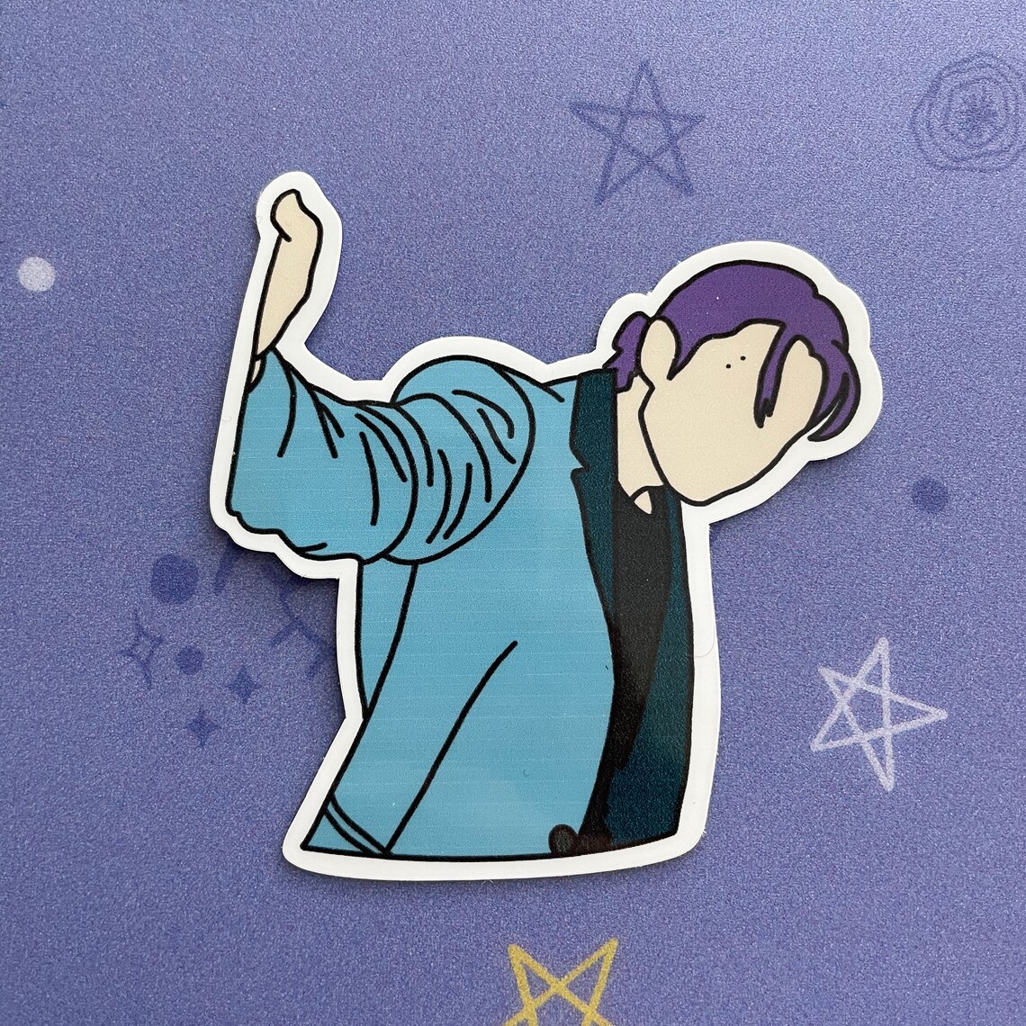 bts butter die cut stickers matte waterproof laptop etsy