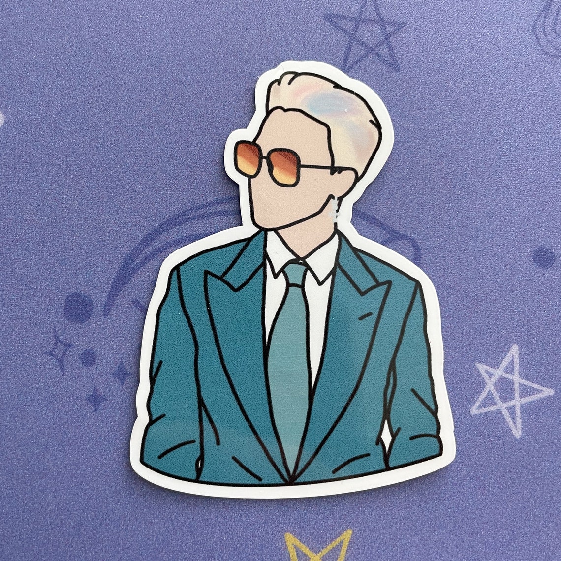 bts butter die cut stickers matte waterproof laptop etsy