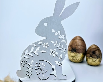 Handmade wooden Easter decoration including candle, Easter, home decoration, wind chime, Easter gift,