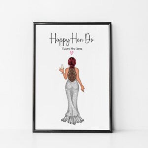 Gepersonaliseerde beste vriend verjaardagsafdruk, besties, BFF, vrienden, verjaardagskaart, wenskaart, custom, vriendschap, aandenken