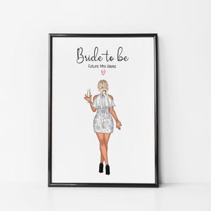 Gepersonaliseerde beste vriend verjaardagsafdruk, besties, BFF, vrienden, verjaardagskaart, wenskaart, custom, vriendschap, aandenken