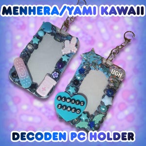 Menhera Yami Kawaii Decoden Fotokartenhalter