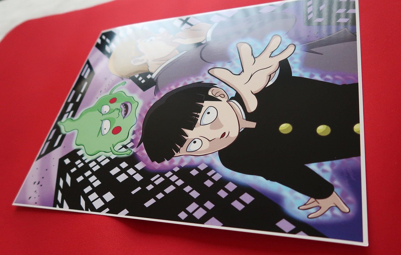Mob Psycho 100 with Reigen and Dimple Print | Etsy