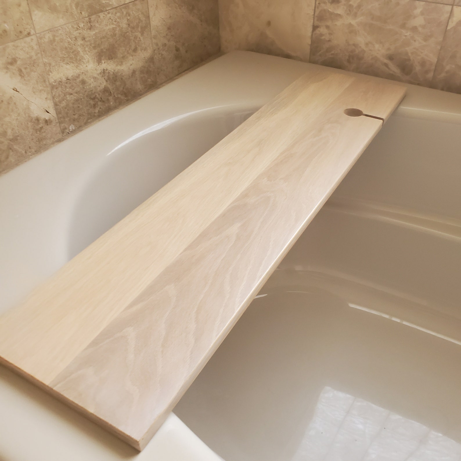 Handmade Oak Bath Caddy Bath Decor Bath Centerpiece Made - Etsy