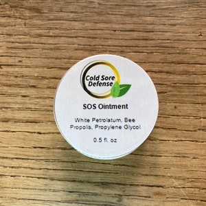Cold Sore Propolis SOS Ointment