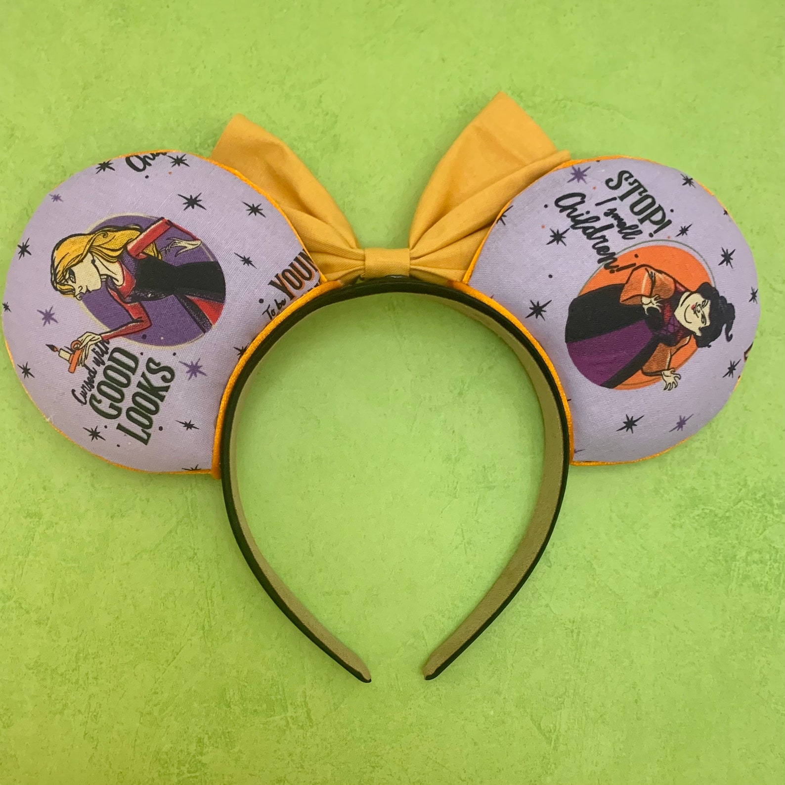 Hocus Pocus inspiró Disney Ears / Custom Mickey Ears/ Etsy