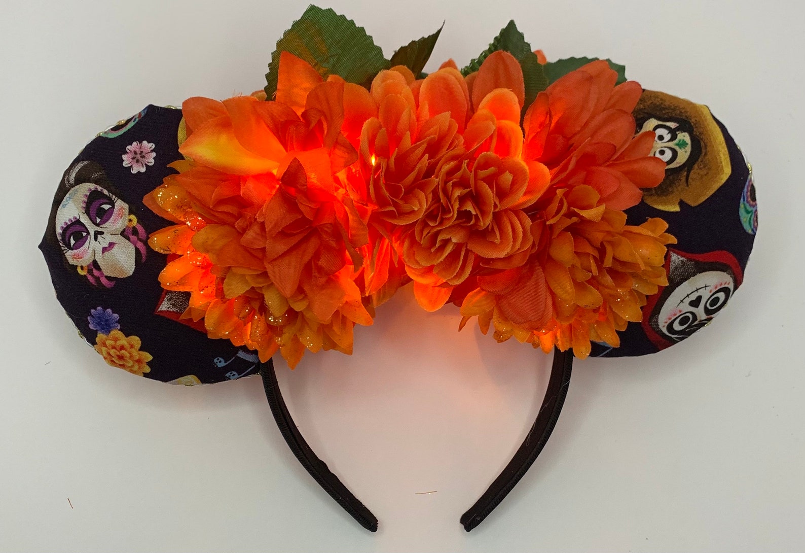 Coco Inspired Disney Ears Unique Minnie Mouse ears Custom Etsy