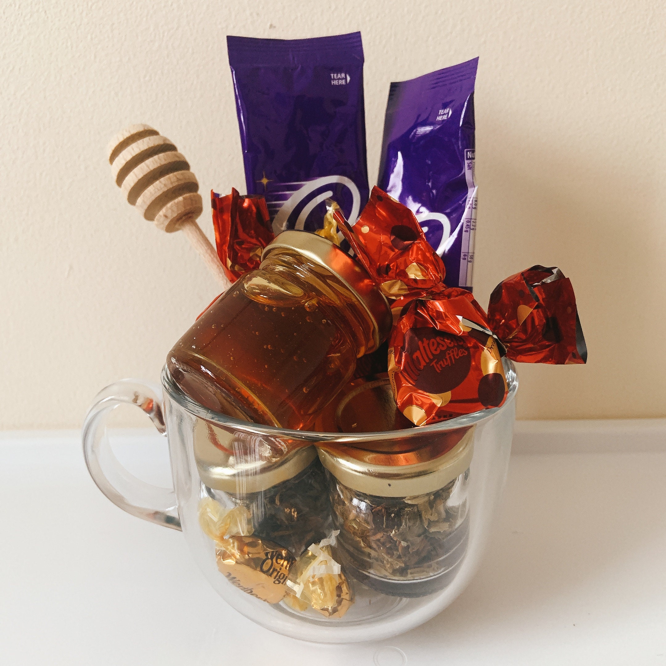 Organic Herbal Tea & Honey Gift Set for Her Women Health Loose Etsy UK