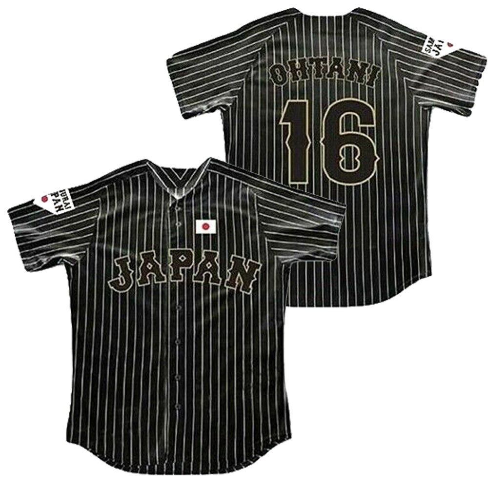 Throwback Shohei Ohtani 16 Japan Baseball Jersey Shohei Etsy
