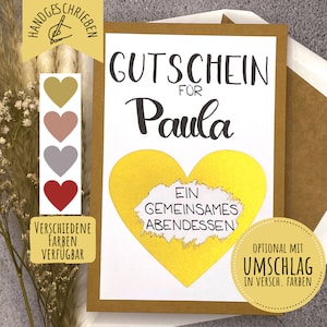 personalisierte Gutschein-/Rubbelkarte | Einzelkarte DIN A6 | wahlweise mit Umschlag [Art.-Nr. L-CP-0001]