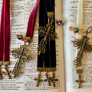 Missal Marker, Bible Bookmark, Multi Strand Bookmark, Customized Bible Scripture Markers, Bible Study Members Gift, Church Gifts, Religious