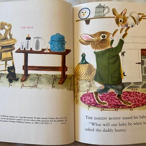 When Bunny Grows Up, A Little Golden Book, Children's Book, Vintage ...