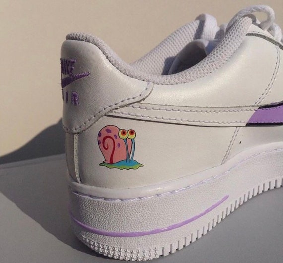 custom spongebob af1