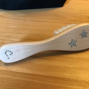 Anpassbare hölzerne Babybürste