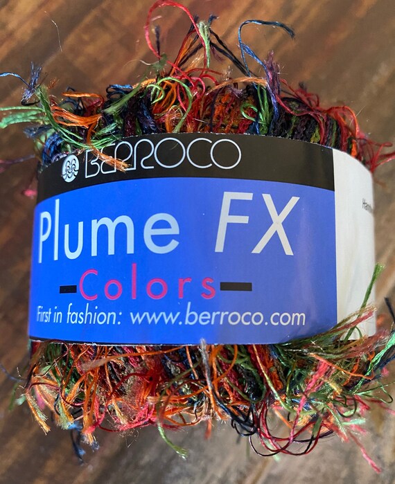 Yarn Discontinued Berroco Plume FX Colors Novelty Yarn 16 Etsy