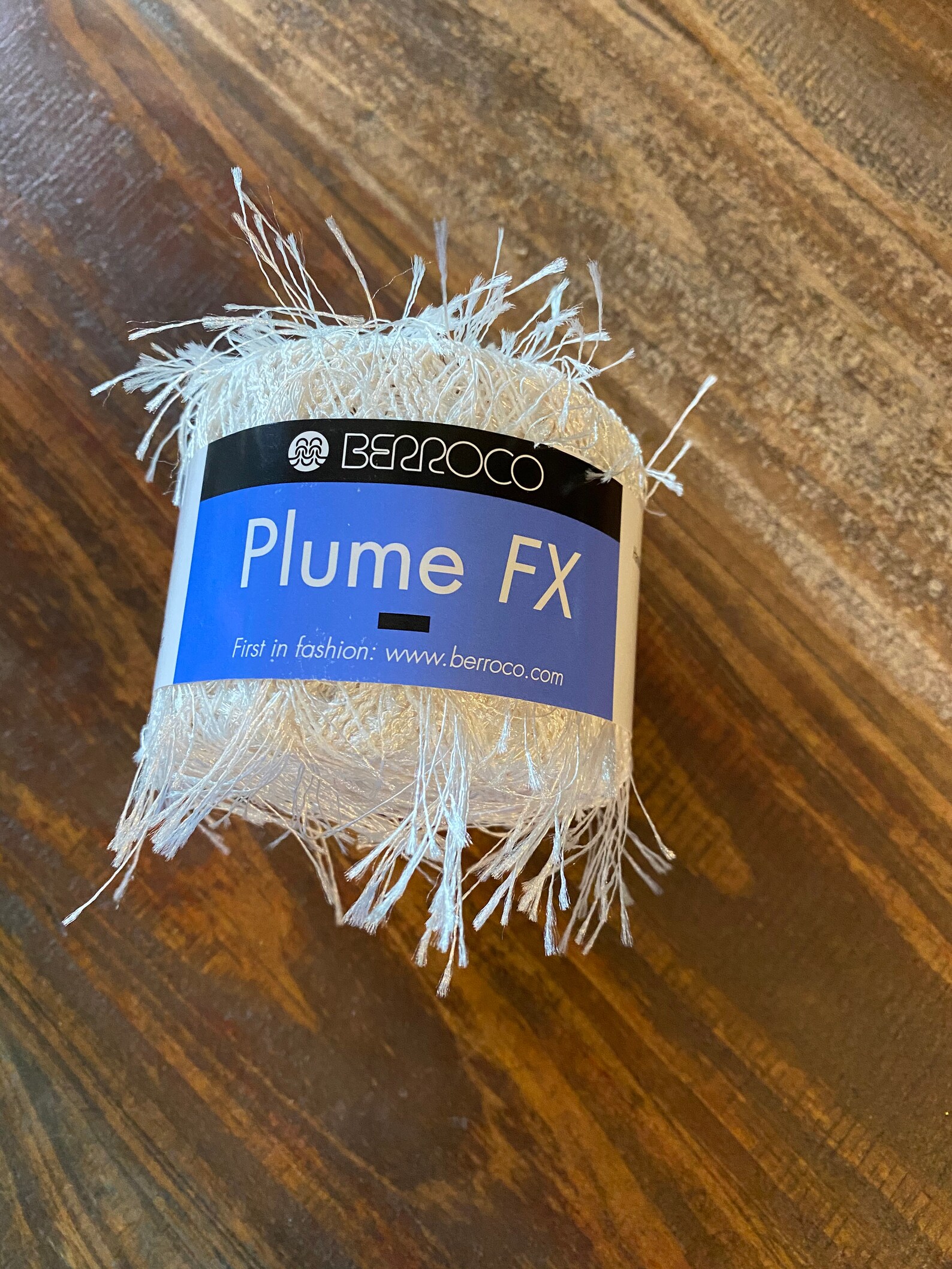 Yarn Novelty Plume FX White Eyelash Yarn by Berroco Great Etsy