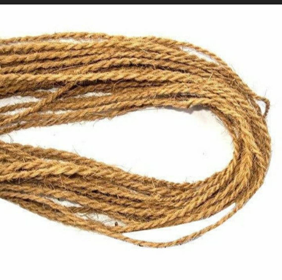 Coconut Fiber Rope Coconut Ropes Natural coconut Rope Handmade Etsy