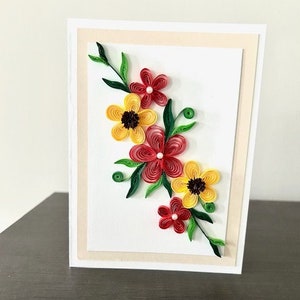 Tarjeta de aniversario, Tarjeta de cumpleaños, Tarjeta del Día de la Madre, Tarjeta hecha a mano, Tarjeta para toda ocasión, Tarjeta en blanco