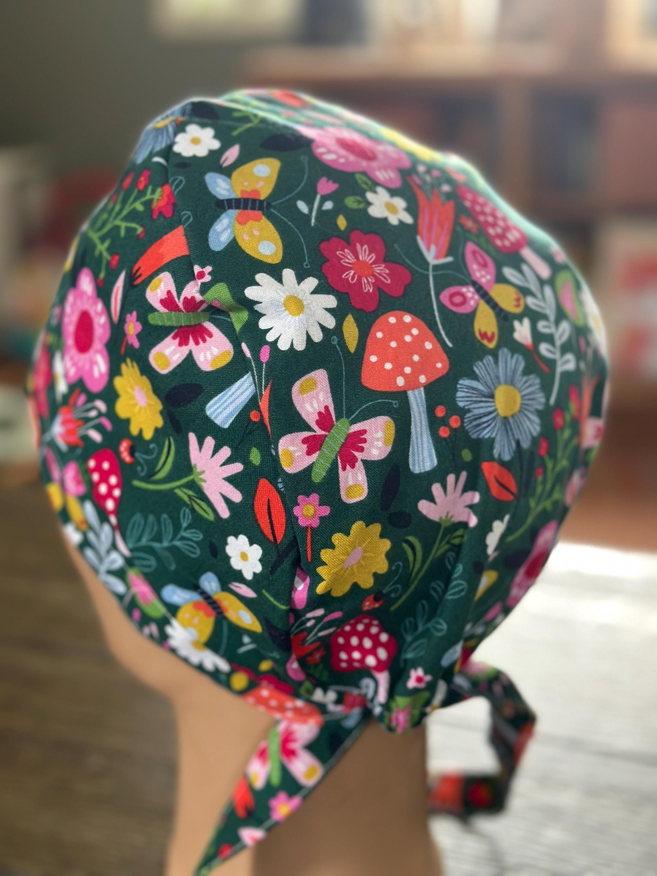 Scrub Cap - Euro Style - Etsy