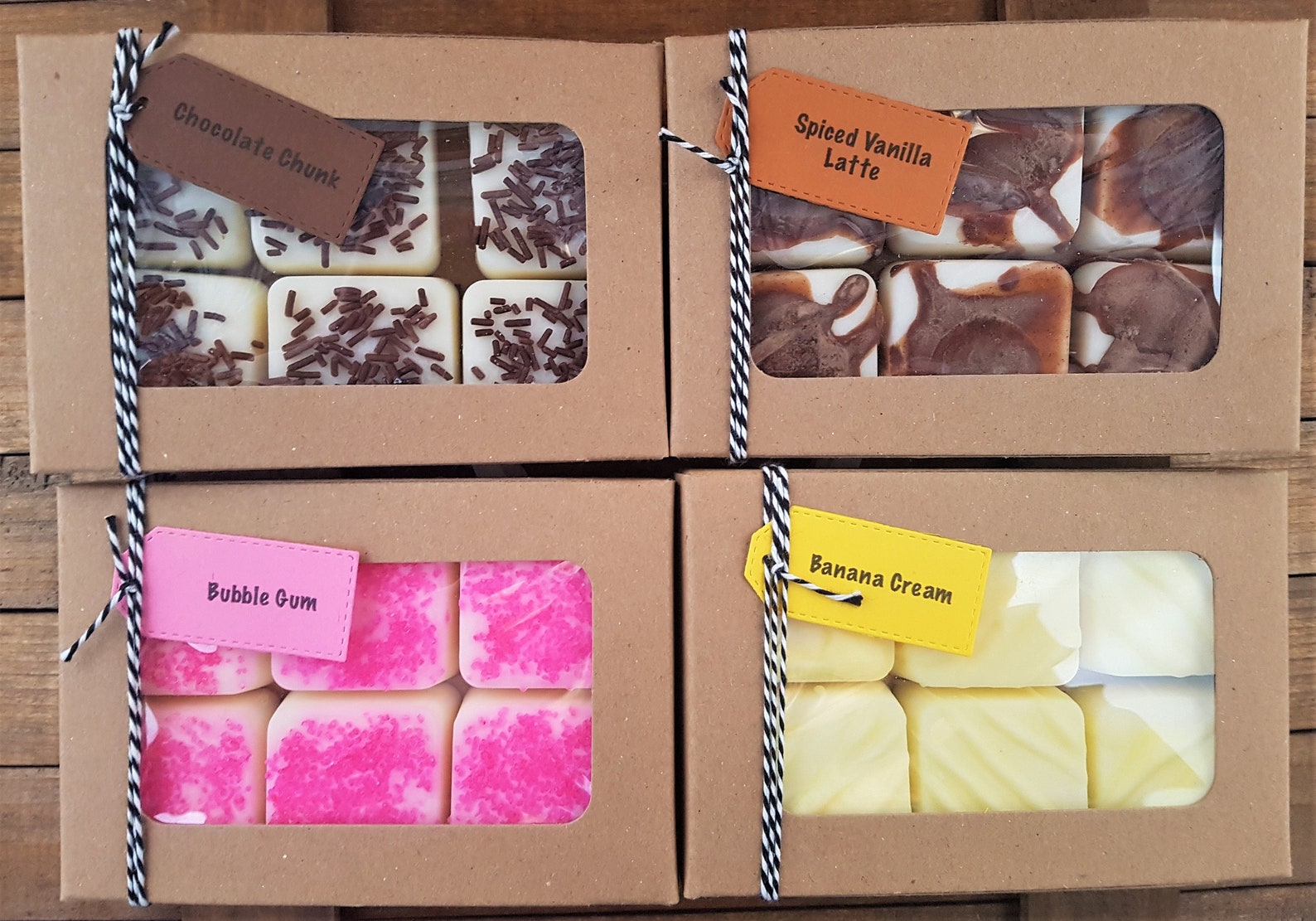 Natural Soy Wax Melts/Tarts Boxed 6pk EcoFriendly packaging Etsy