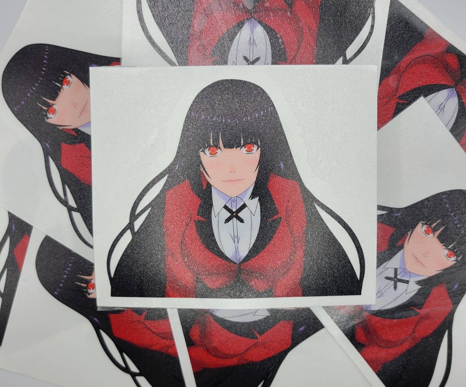 Japanese Manga Kakegurui Compulsive Gambler Earrings Jabami Yumeko