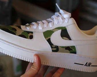 air force 1 custom bape