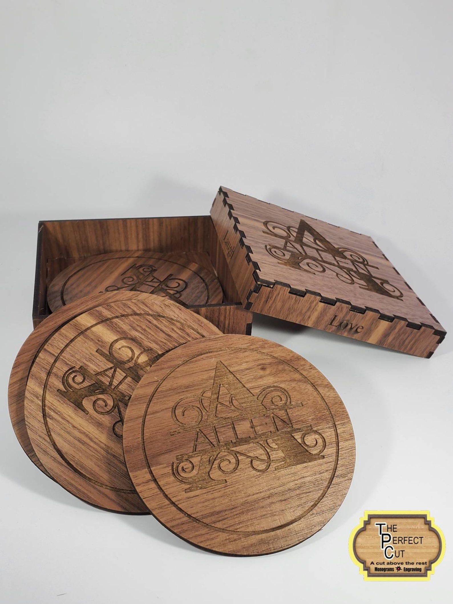 Personalized Coasters Custom Coaster Set Custom Set Holder Etsy UK