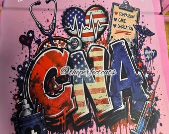 CNA dtf transfer,Ready to press dtf transfer,Teeshirt Transfer,Fourth Of July Transfer,DIY transfer,dtf full color transfer,Transfers