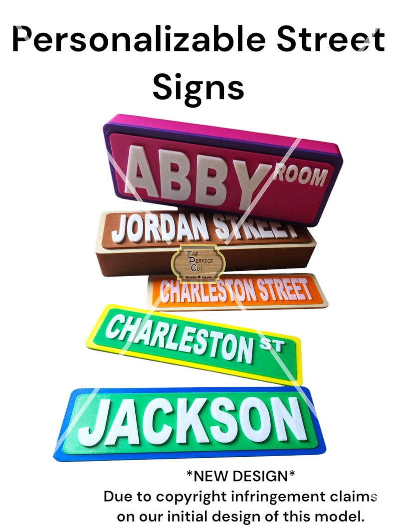 Personalized Name Street Sign|custom Name Sign|birthday Party Decor ...